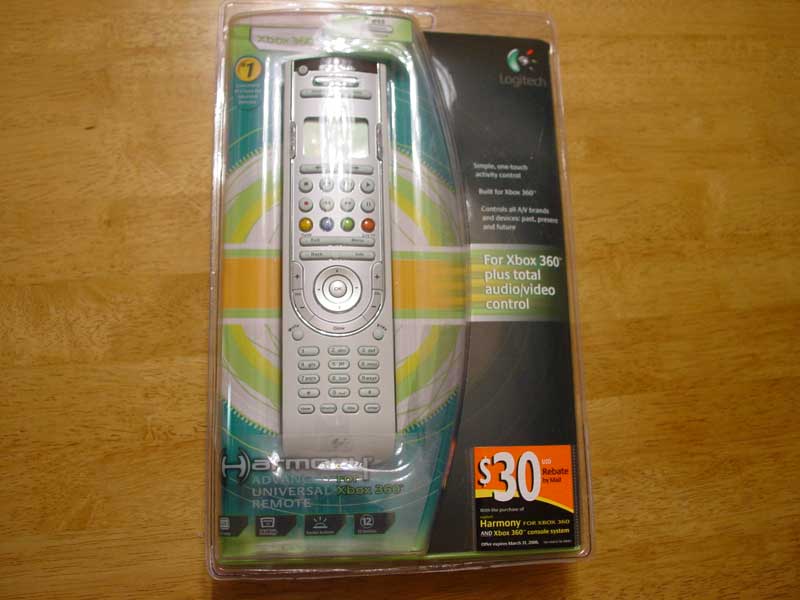 HarmonyÂ® Advanced Universal Remote for Xbox 360
