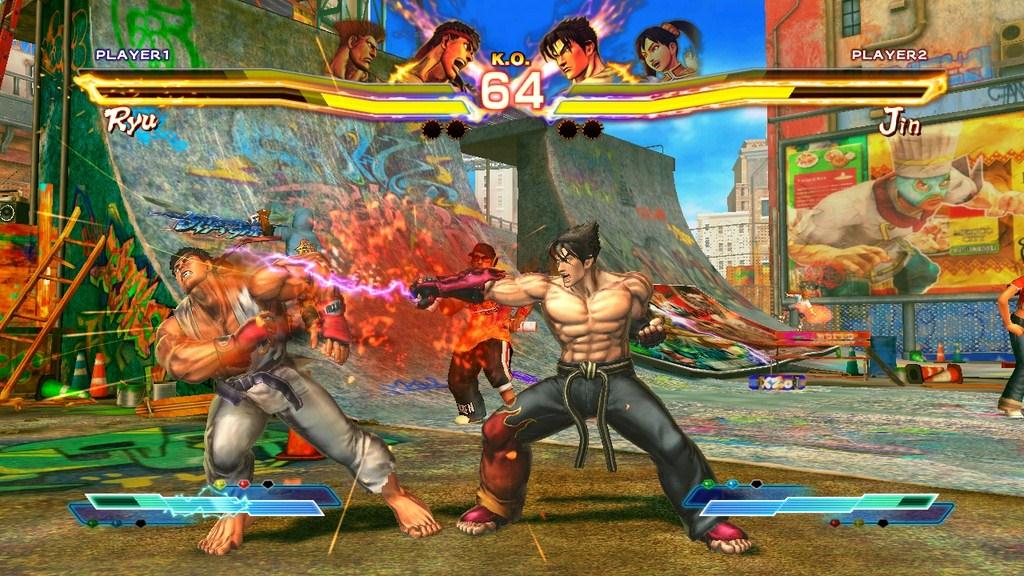 Blog do Amer - Cultura Pop por quilo!!!: Crítica do Amer: Street Fighter X  Tekken