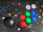 Atari Ultimate Dual Arcade Fight Stick with Trackball Mod – Light It Up