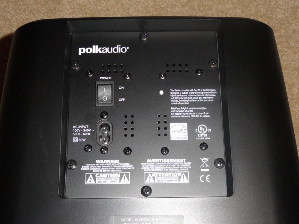 Polk Audio SurroundBar 6000