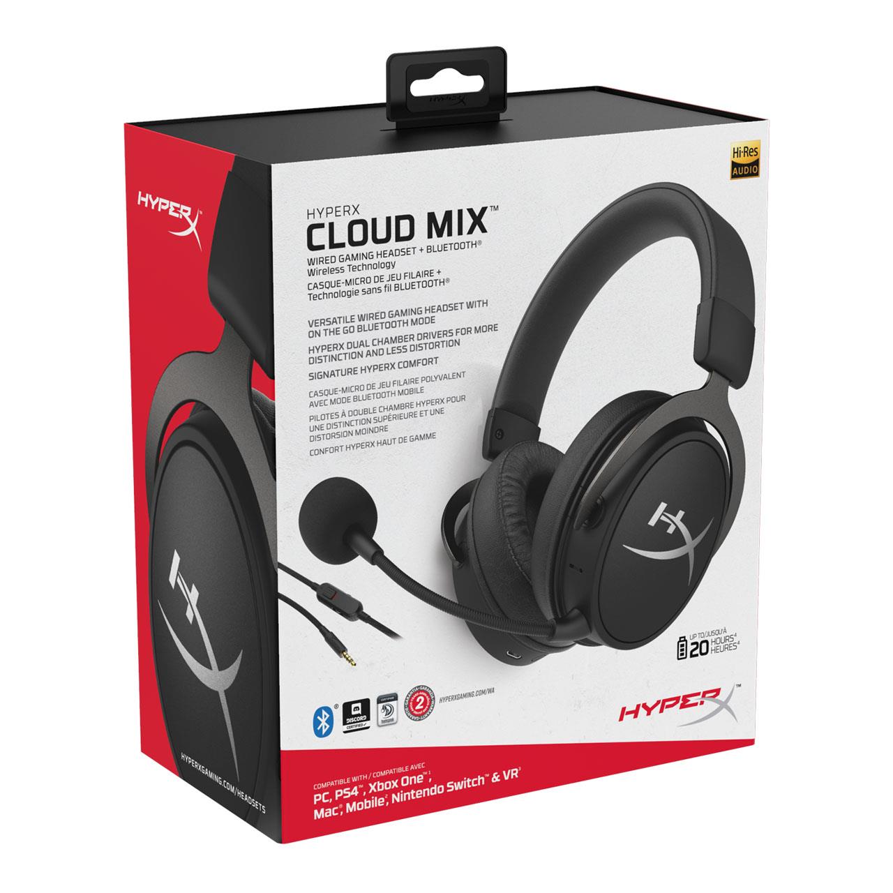 HyperX's new Cloud MIX headset works with Bluetooth devices as well ...